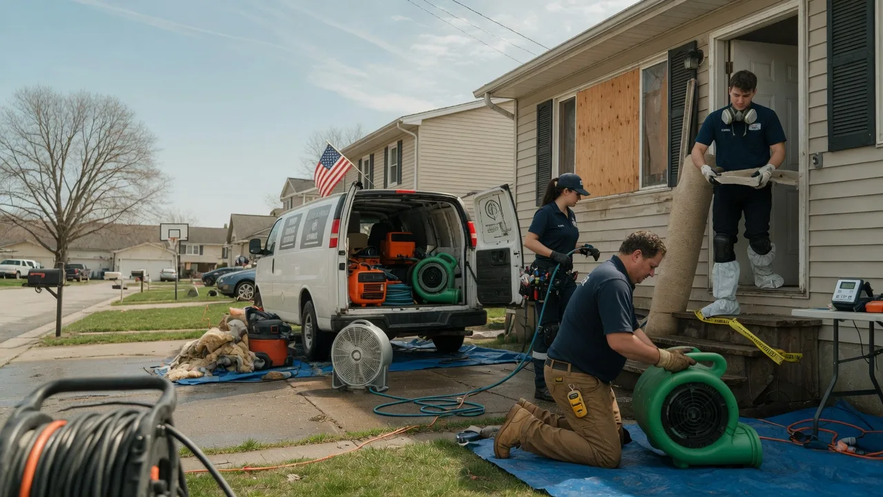Water Damage Restoration in Blakesburg, IA near me
